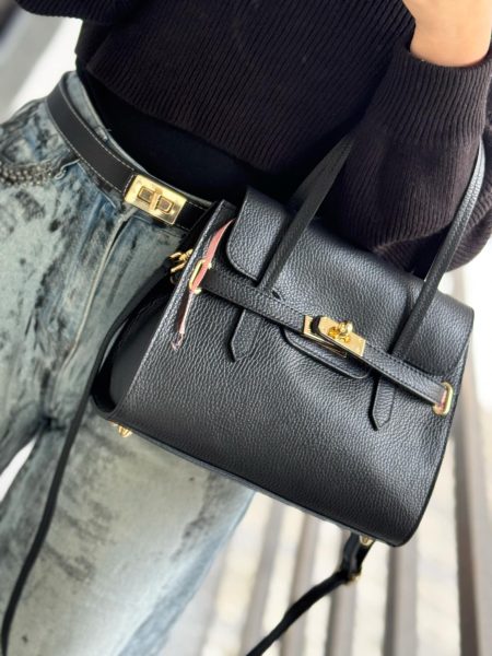 Geanta neagra Hercesa