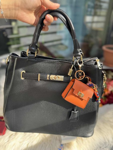 Mini Hermisa Charm Portocaliu