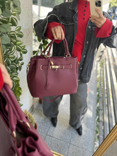 Geanta Hermera Burgund