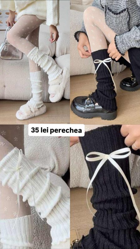 Jambiere Tricotate cu Funde