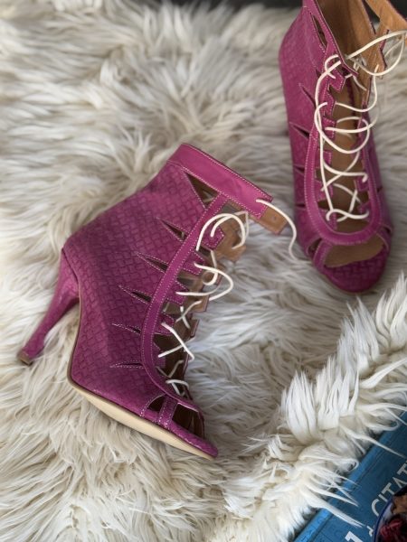 Botine -sandale 38 toc 9cm