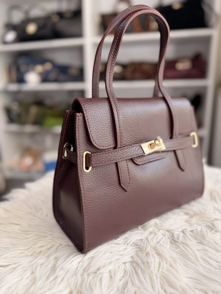 Geanta burgund Hercesa